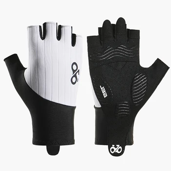 Sommer-Fahrradhandschuhe, rutschfest und stoßdämpfend, für Outdoor-Sportarten, Fitness, atmungsaktiv
