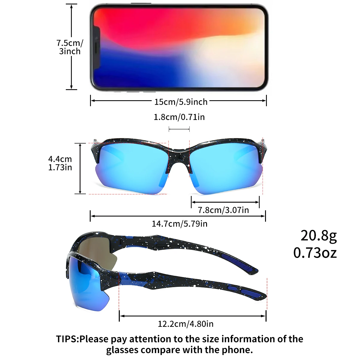Radfahren Sonnenbrille Mtb Polarisierte Sport Fahrrad Brille Fahrrad – Immagine 6