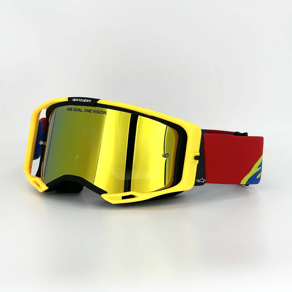 Motorradbrille, staubdicht, Rennbrille, winddicht, für Männer und Frauen, geeignet für Motocross, Radfahren