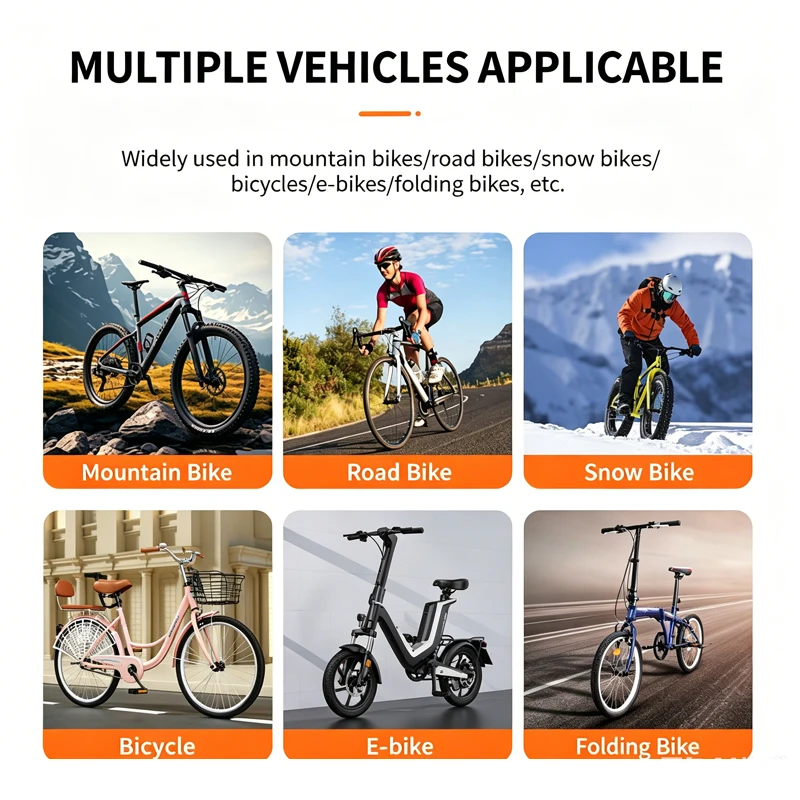 MTB Faltbarer Fahrradreifen 26/27,5/29 x2,35, Rutschfester – Immagine 6