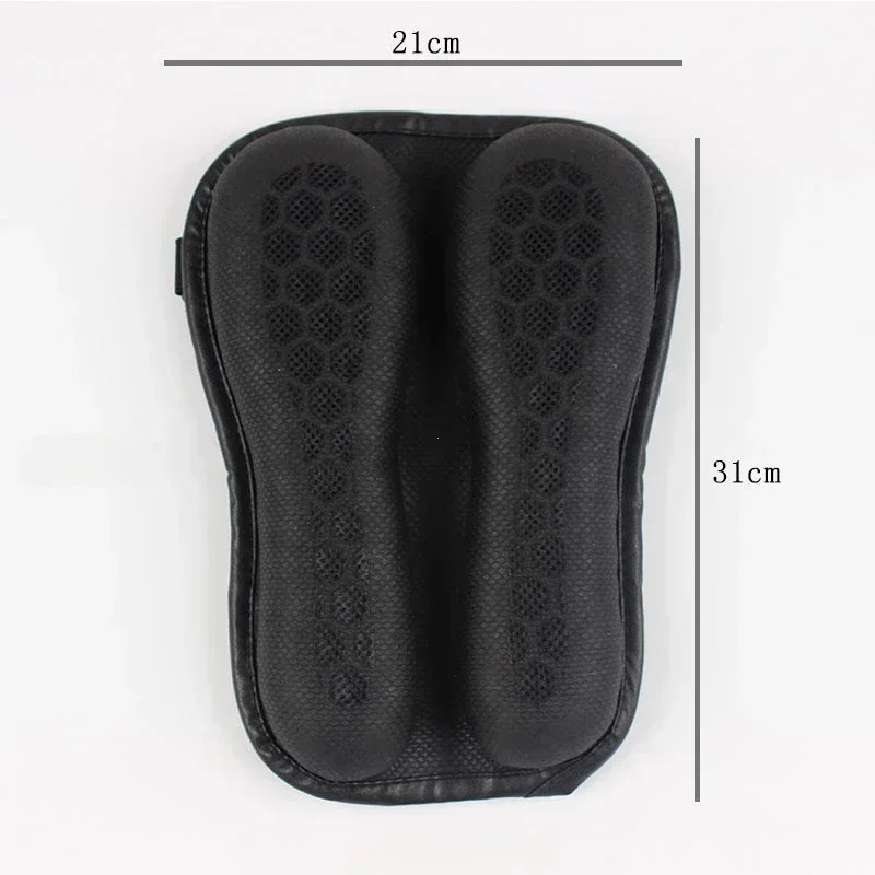 Faltbare Motorrad Gel Sitzkissen 3D Wabenstruktur Schock Atmungsaktive Motorrad Gel Sitz Pad Gel Kissen