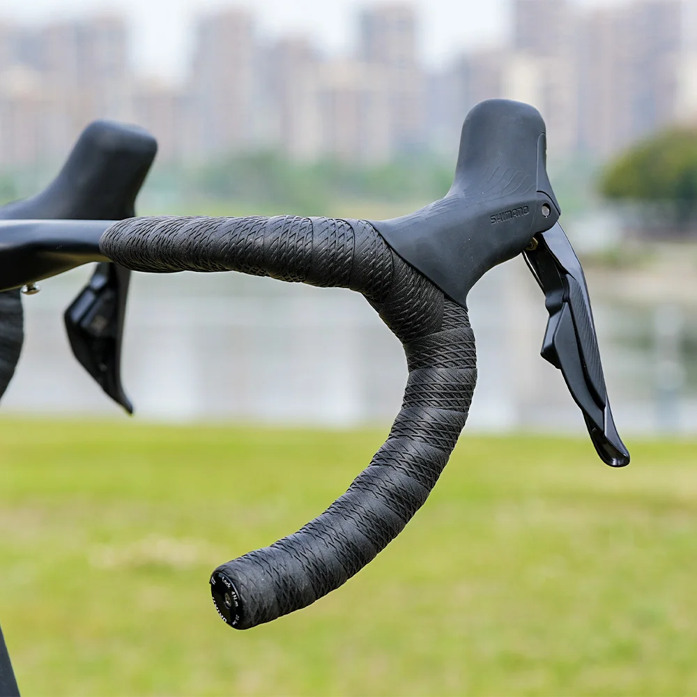 Fahrradlenkerband, 2 Stück, mit Endstopfen, Silikon-Lenkerband – Image 5