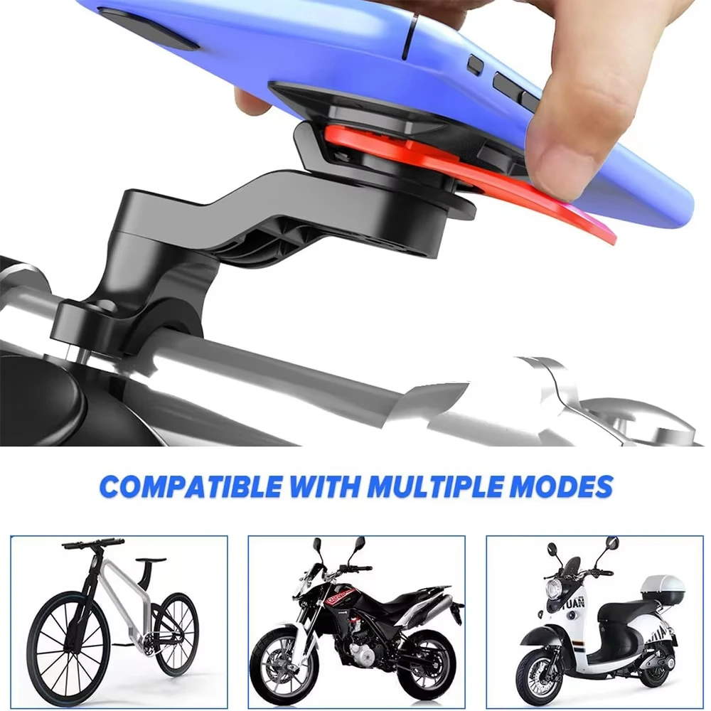 Fahrrad-Handyhalterung, Motorrad-Halterung - Motorrad-Handyhalter – Image 4