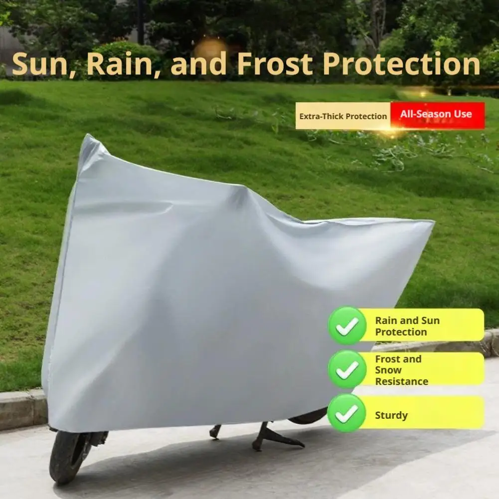 Motorrad-Schutzhülle für Innen und Außen, Wasserdicht, Sonnenschutz, Staubdicht, UV-Beständig, Abdeckung