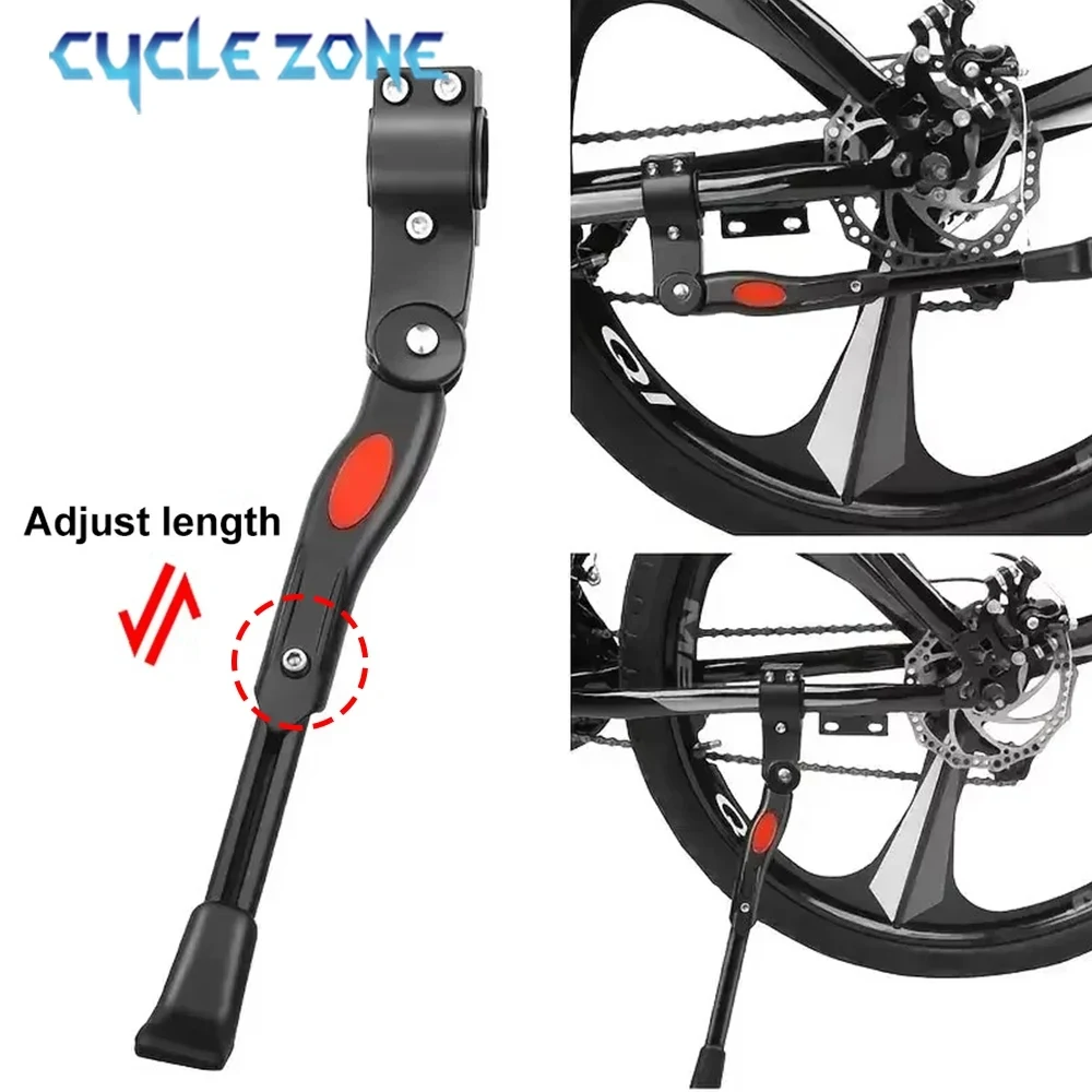 Verstellbarer Fahrradständer für MTB und Rennräder, Pedalstütze, Parkständer aus Aluminiumlegierung