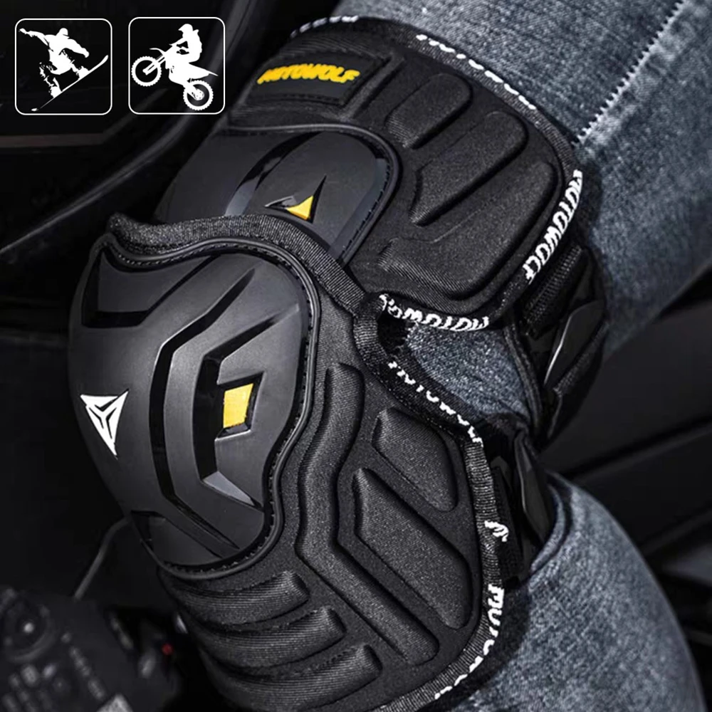 Knie Ellenbogen Schutz Pads Motorrad Motocross Skating Protektoren Reiten Schutz Getriebe Outdoor (4 Stück)