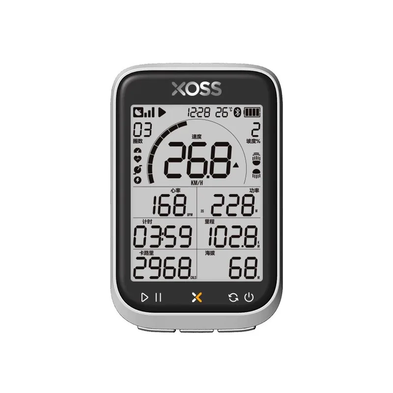3. Generation Kabelloser Fahrrad-GPS-Computer Fahrradtacho – Image 5