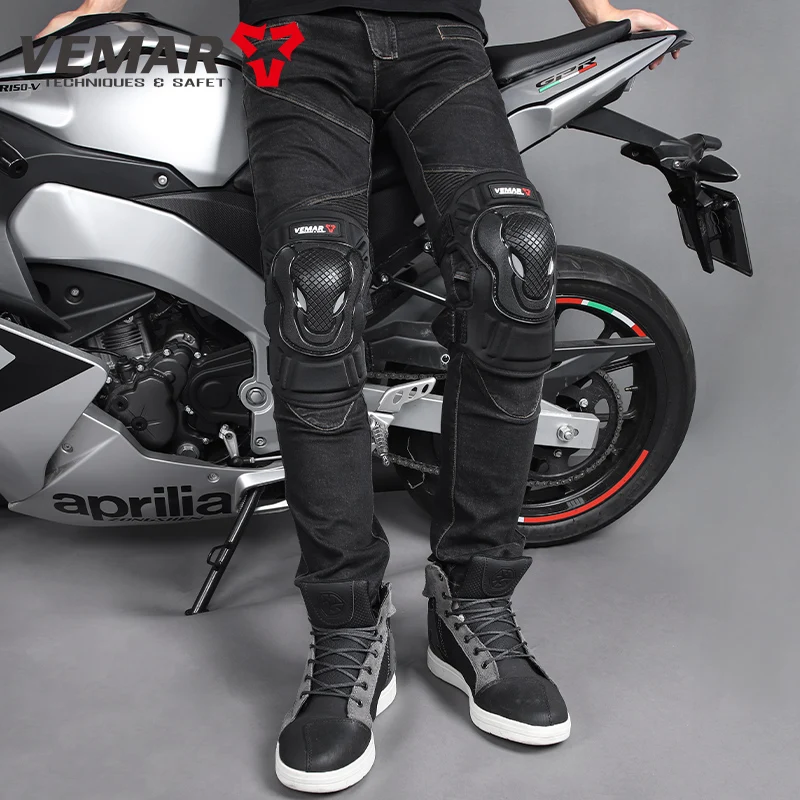 Vemar Motorrad Ellenbogen Knie Pads MTB BMX Wachen (4 Stück) – Bild 4