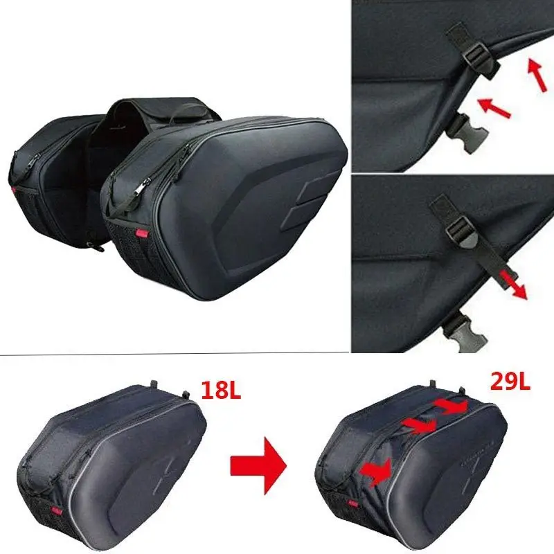 Sonderangebot Motorrad-Satteltasche Gepäcktaschen Koffer – Bild 4