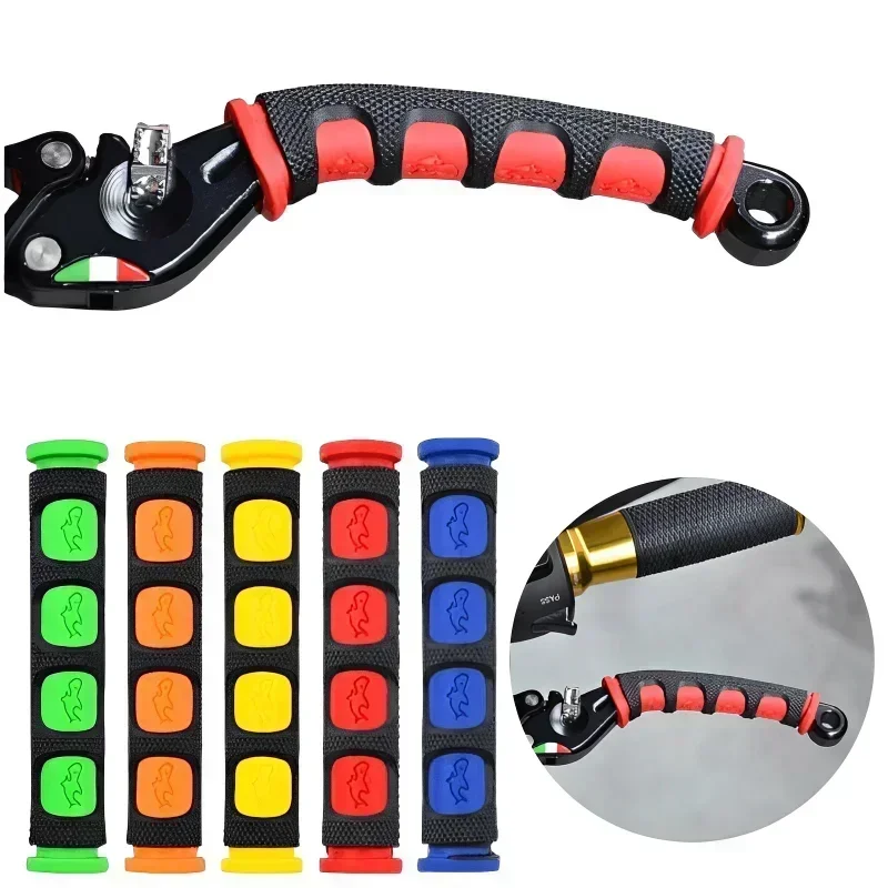 Motorrad Gummi-Softgriffe Rutschfester Bremshebel-Griffschutz – Bild 2