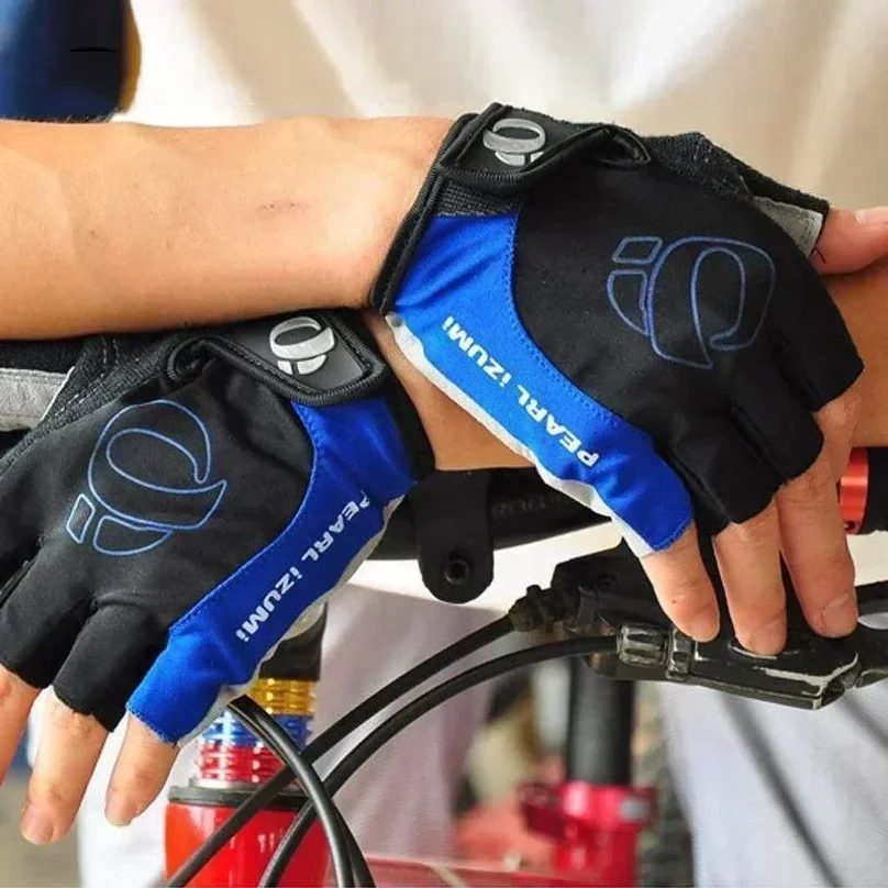 Fahrradhandschuhe, Halbfinger-Gel-Handschuhe, rutschfest – Bild 5