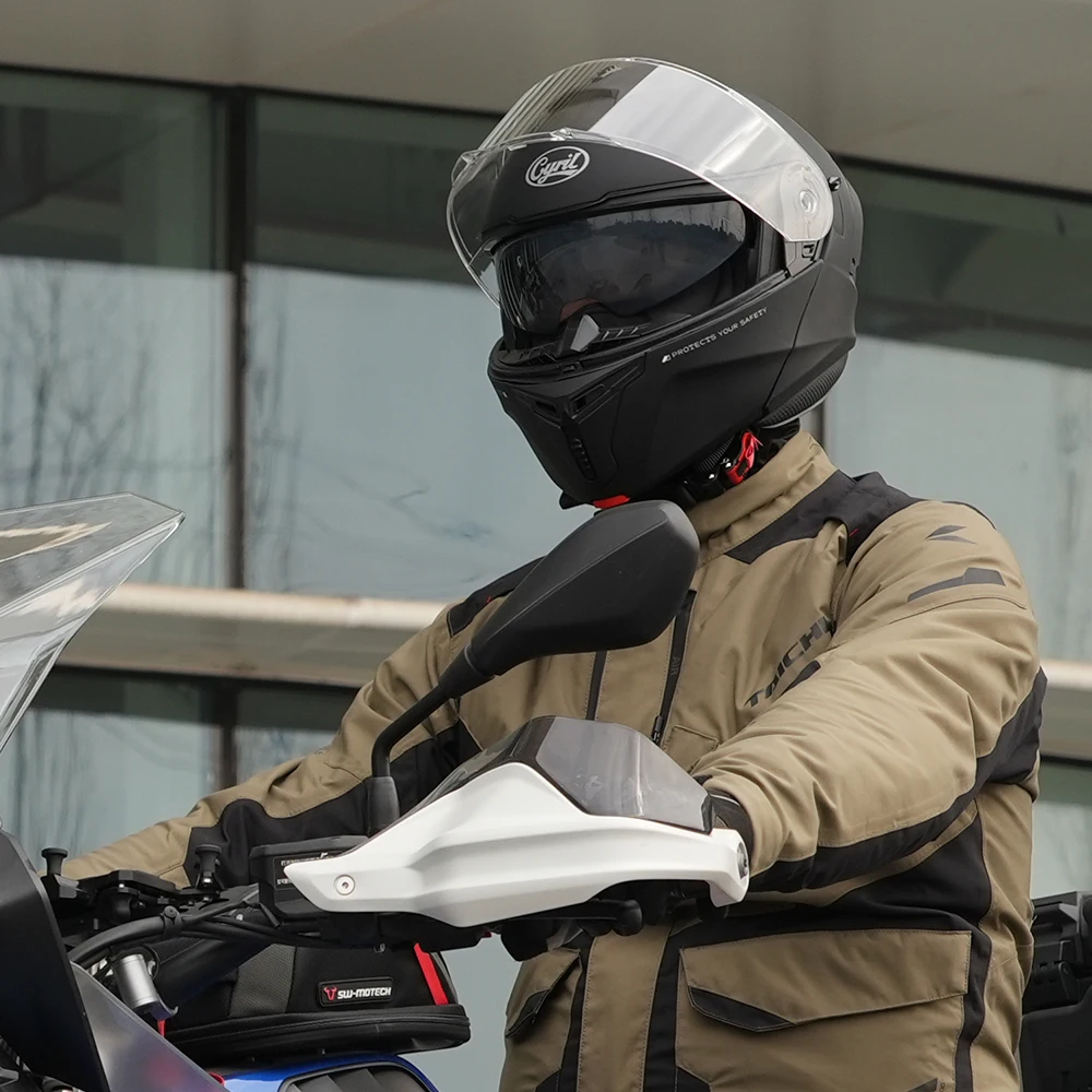 Modularer Motorradhelm ECE 22.06 zertifiziert, DOT-geprüft, für Männer – Bild 5
