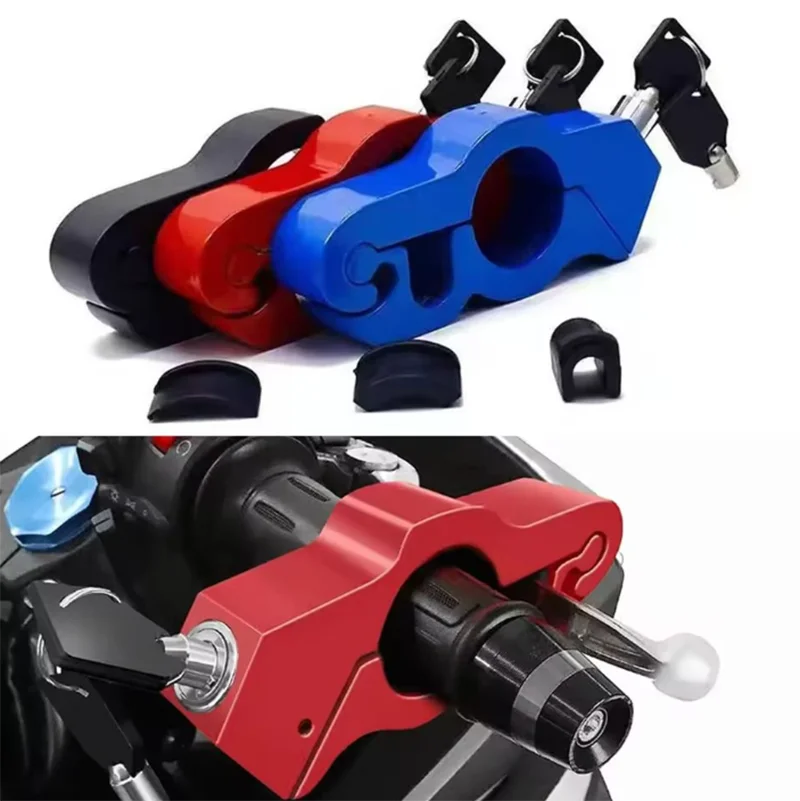 Fahrrad-Lenkerschloss, Diebstahlsicherung, Motorrad-Elektrofahrzeug – Immagine 4