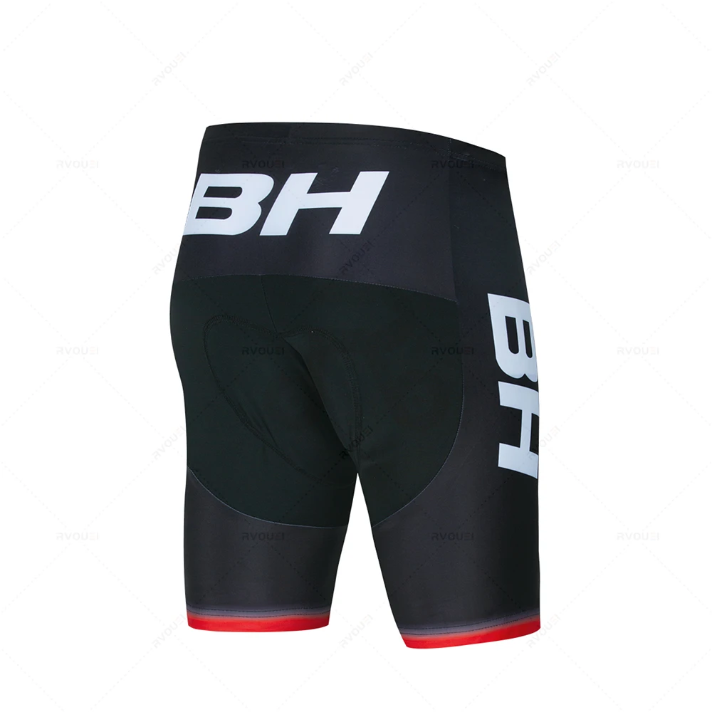 Radfahren Jersey Set Kurzarm für Männer Anti-Uv Bike Jersey Sets BH Pro Team Sommer Fahrrad Kleidung Maillot