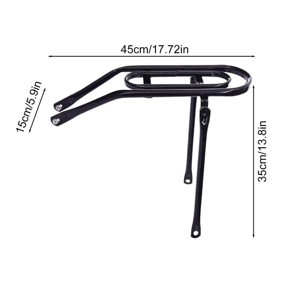 Gepäckträger für Fahrradheck, leichter Fahrradträger für Gepäck, Zubehör für den täglichen Gebrauch