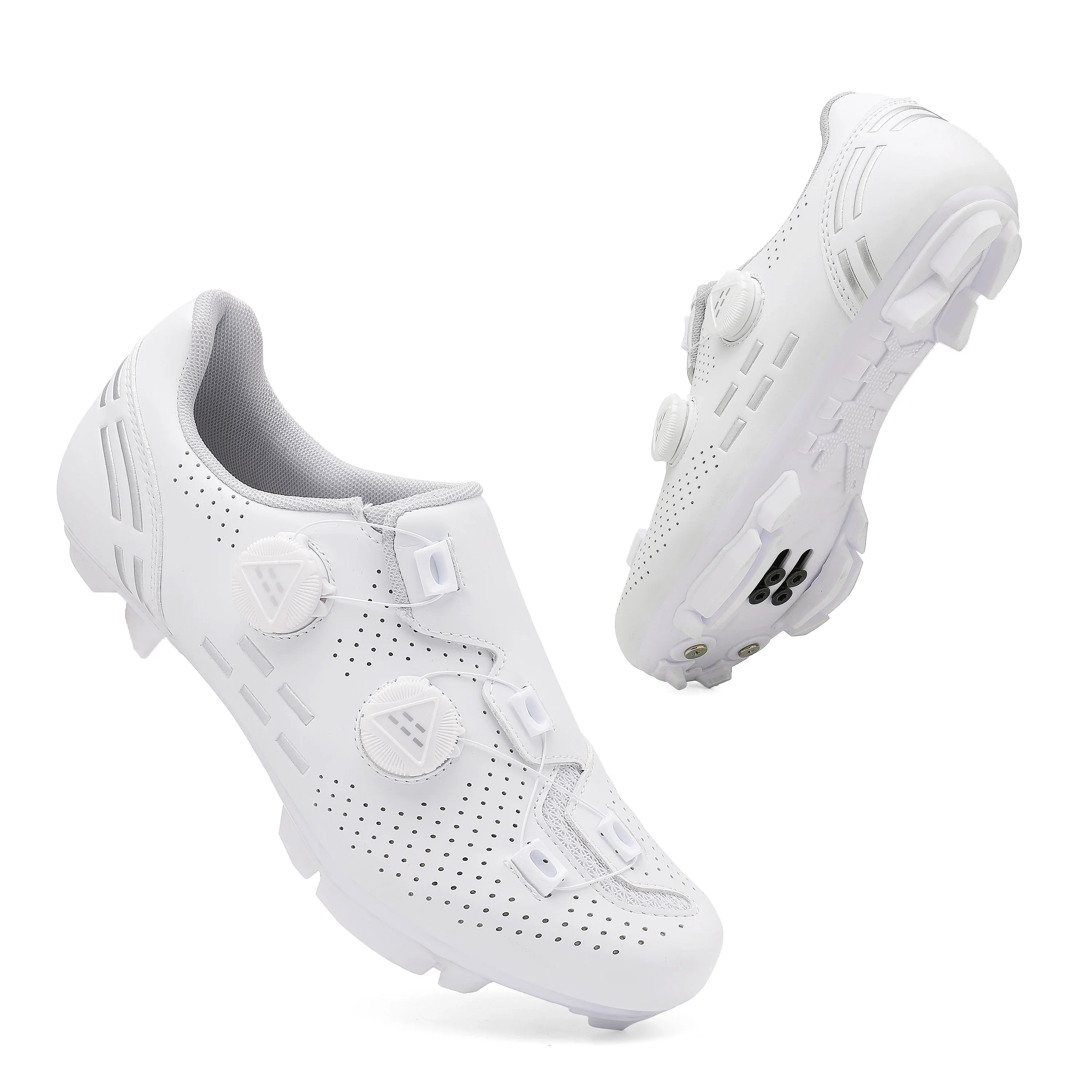 neue Fahrradschuhe, MTB, Rennrad, Turnschuhe, Klampe – Immagine 3