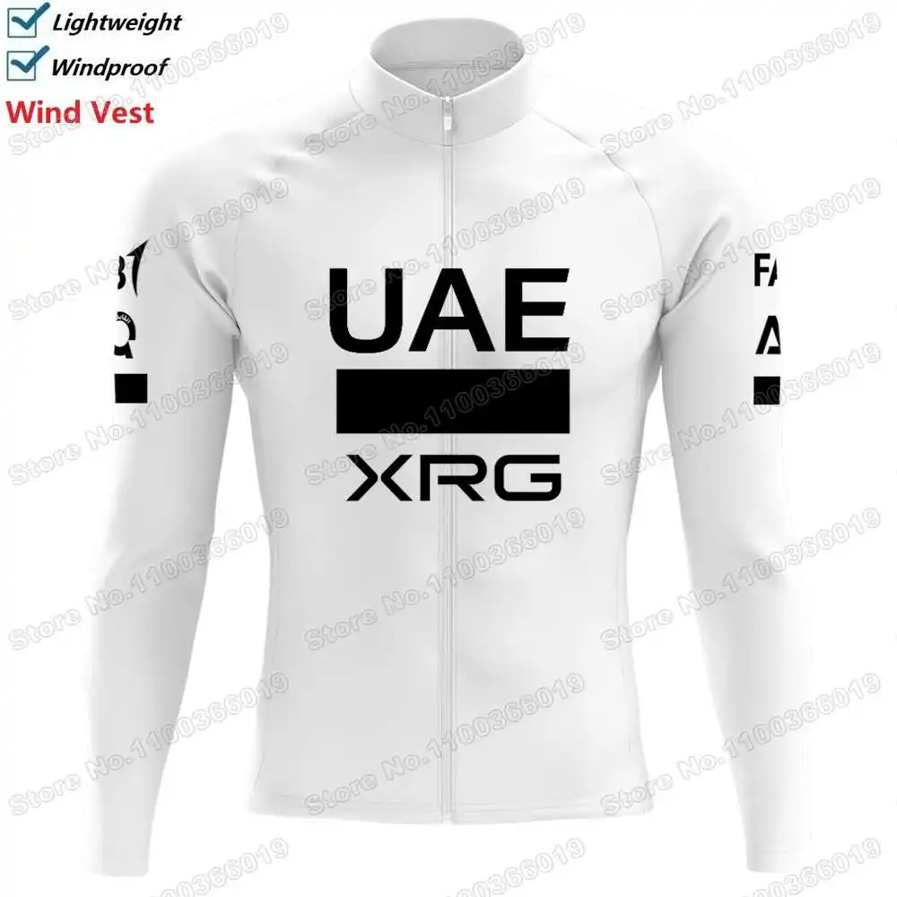 VAE Team UAE Wind weste Männer Fahrrad jacke wind dicht Rennrad – Image 5