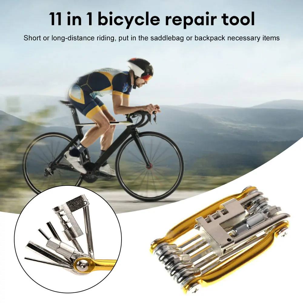 11-in-1 Fahrrad-Reparatur-Werkzeug-Set – Image 3