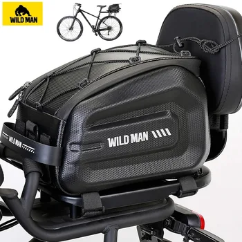 WILD MAN Radfahren Seite Gepäckträger Elektrische Fahrrad Kofferraum Tasche Mountain Road Fahrrad Schwanz Sitz
