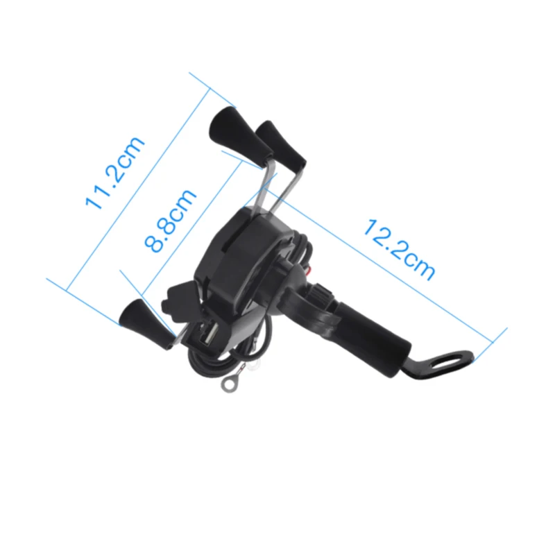 Fahrradlenkerhalterung Wasserdicht 360° ° Grad drehbarer X-Grip – Image 6