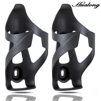 HUALONG Fahrrad-Flaschenhalter aus Nylon mit Carbonfaser - Flaschenhalterung für Rennräder, Mountainbikes