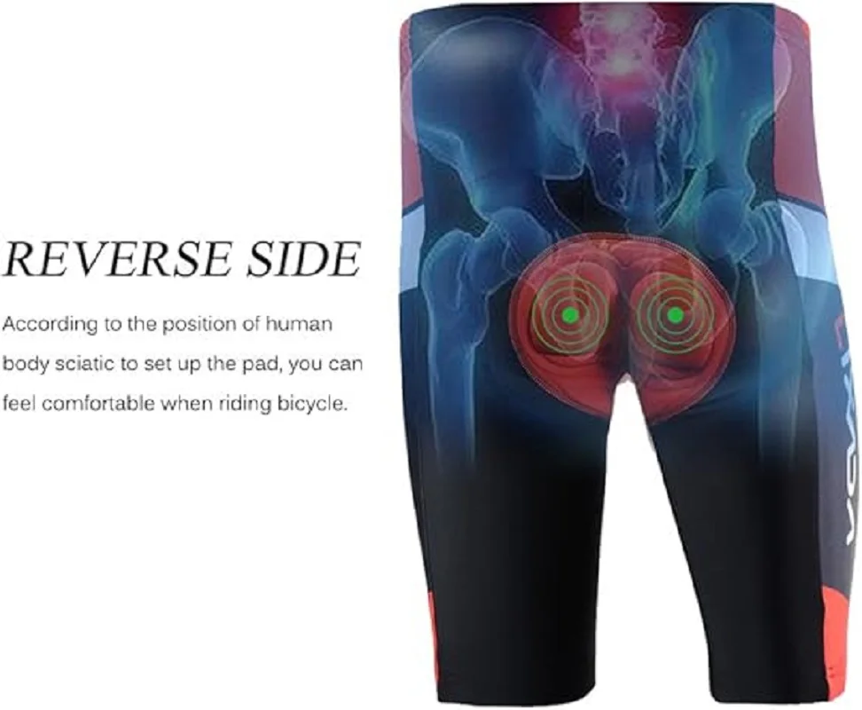 Damen-Radhose mit Träger, 3D-Gel-Polsterung, schnelltrocknend – Image 5