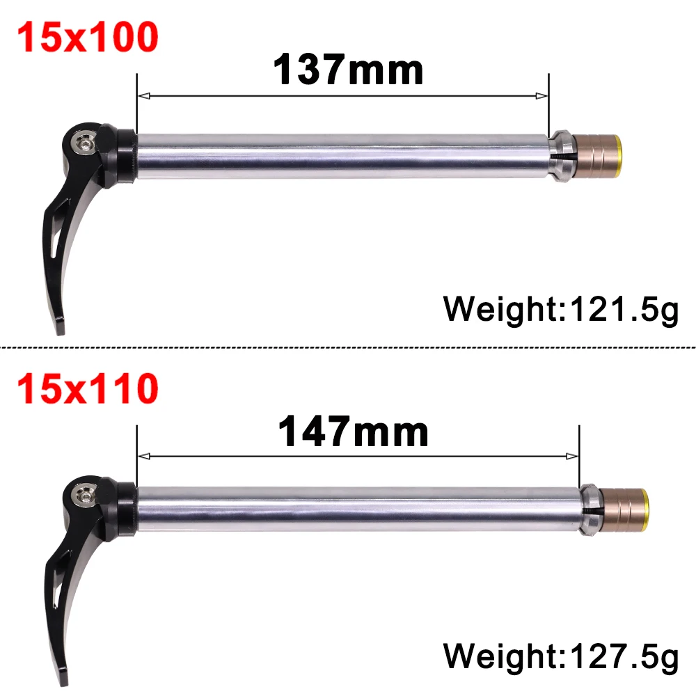 HEPPE Fahrrad Steckachse Schnellspanner 15x100mm 15x110mm MTB – Image 3