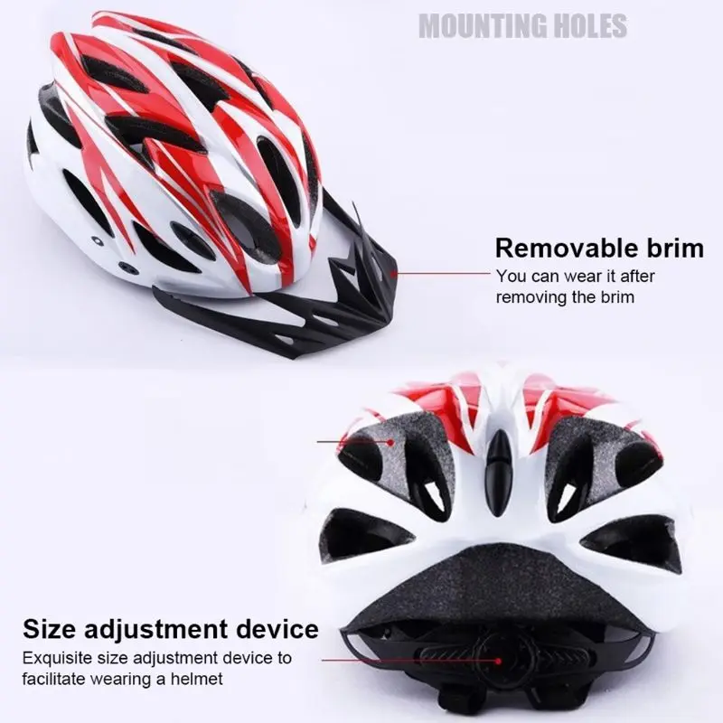 PMT Neuer Fahrradhelm mit Komfortpolsterung, Leichter – Immagine 3