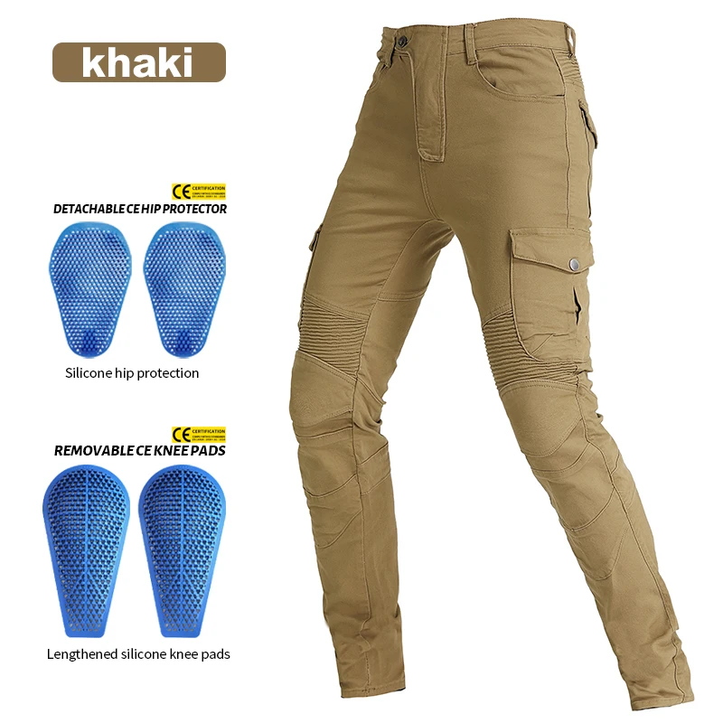 Moto Jeans Motorradhose Motorradjeans Schutzausrüstung Reiten Touring – Image 5