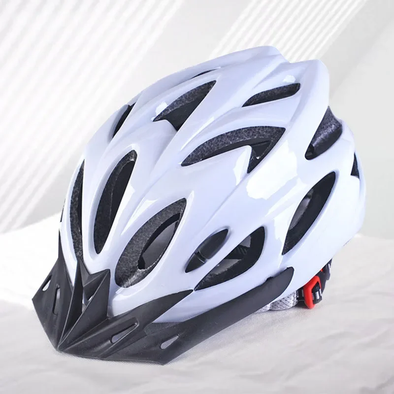 Radfahren Fahrradhelm Komfort Futter Leichte Hohl Männer Frauen Einstellbare Reiten Sicherheit Kopf Schutz