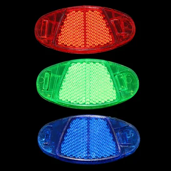 Fahrrad Speichen Reflektor Sicherheits warnleuchte Sicherheits rad Felge reflektierende Lampen (4 Stück)