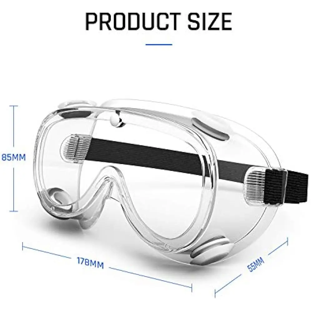 Motorrad-Schutzbrille Winddicht Beschlagfrei Staubdicht Arbeitsbrille – Image 6
