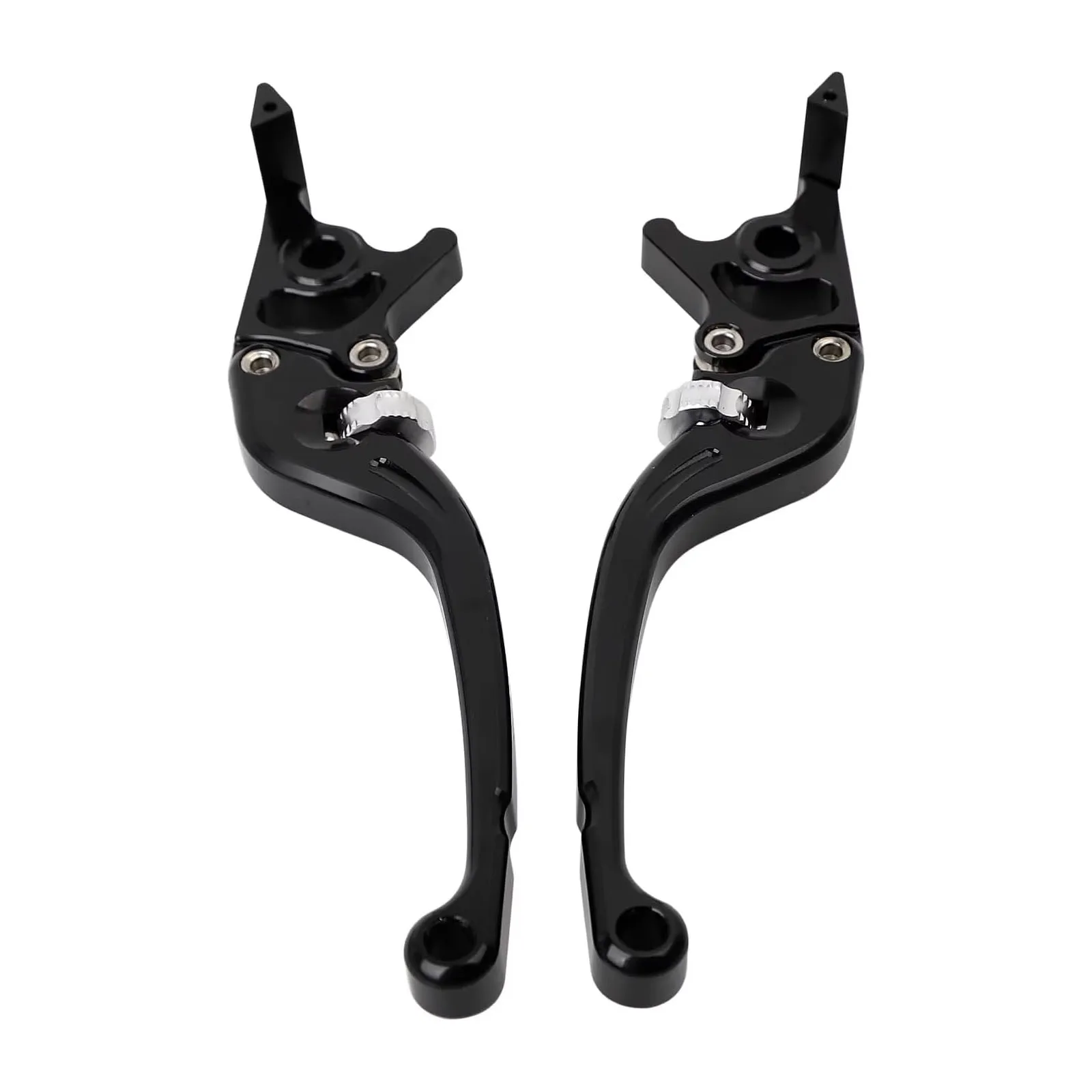 Motorrad 22 mm 7/8 CNC-Bremshebelgriff, verstellbarer Scheibenbremshebel vorne und hinten, passend für die