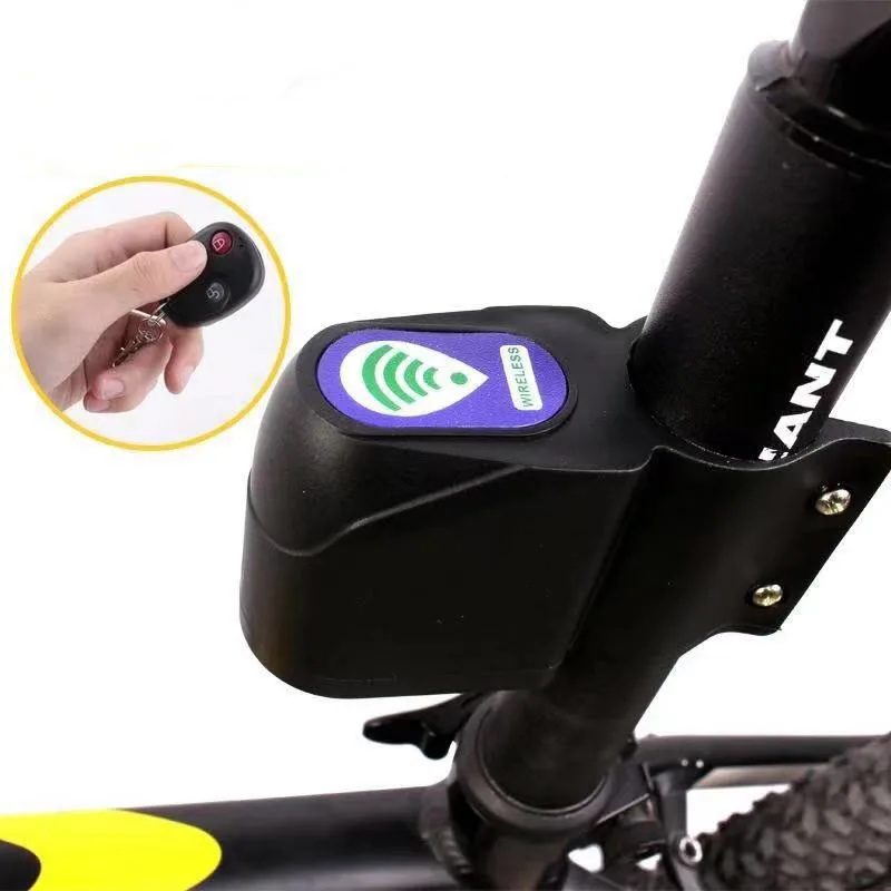 Fahrrad Anti-Diebstahl-Alarm Fernbedienung drahtlose Smart Elektro fahrzeug Mountainbike Vibrations sensor