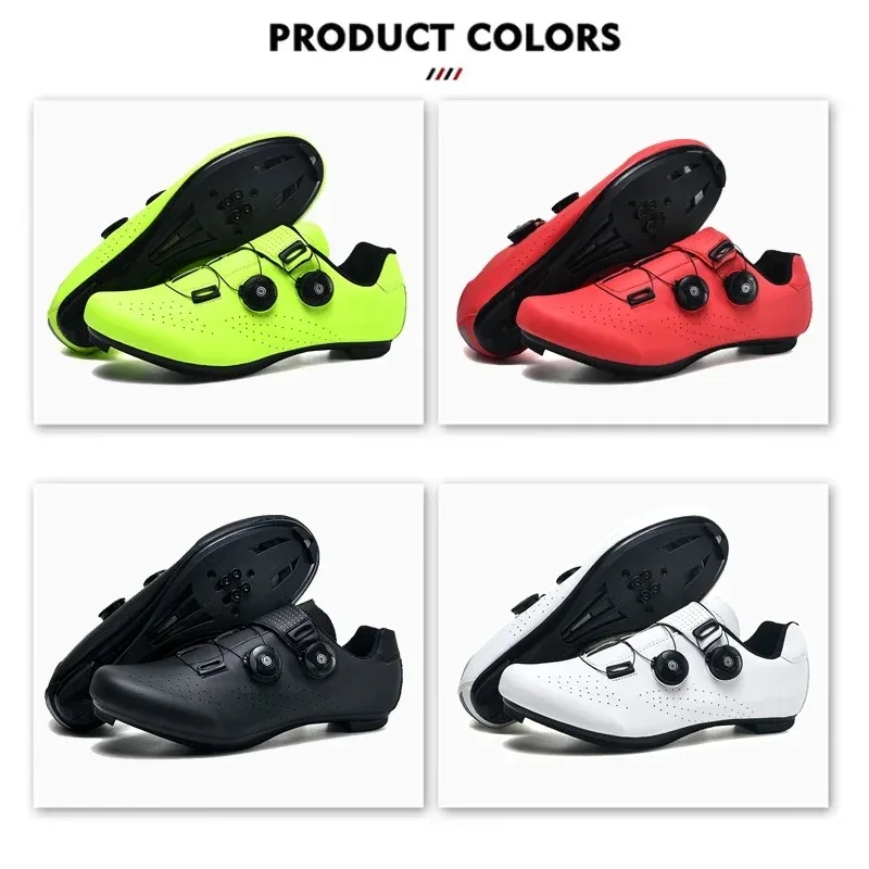 Radfahren Sneaker MTB Männer Sport Rennrad Stiefel Flache Racing – Image 6