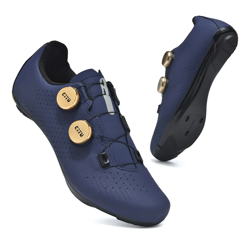 Speed Road Radsportschuh MTB Cleat-Schuhe Mountainbike – Immagine 4
