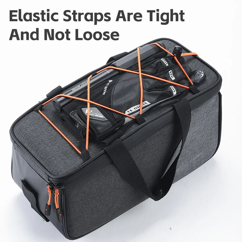 WEST BIKING 6L Robuste Fahrrad-Gepäckträgertasche – Immagine 3