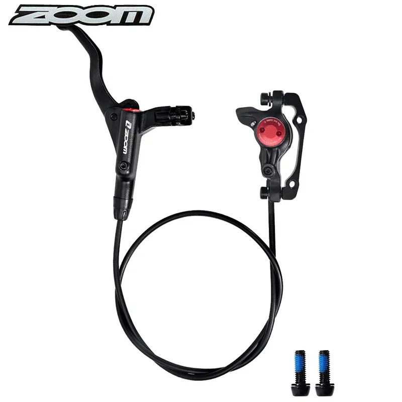 ZOOM 4-Kolben-hydraulische Scheibenbremse HB876 Fahrradbremsen-Set Aluminiumlegierung MTB-Bremshebel/Griff