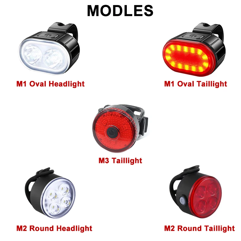 BUCKLOS Fahrradbeleuchtung Vorne/Hinten/Set, Fahrradlampe LED – Bild 6