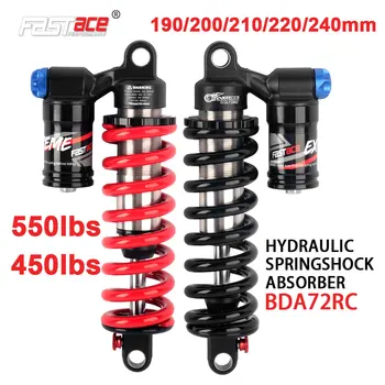 Fastace BDA72RC MTB-Federung hinterer Stoßdämpfer 190 200 210 220 240 mm Mountainbike-Stoßdämpfer 550 lbs 450