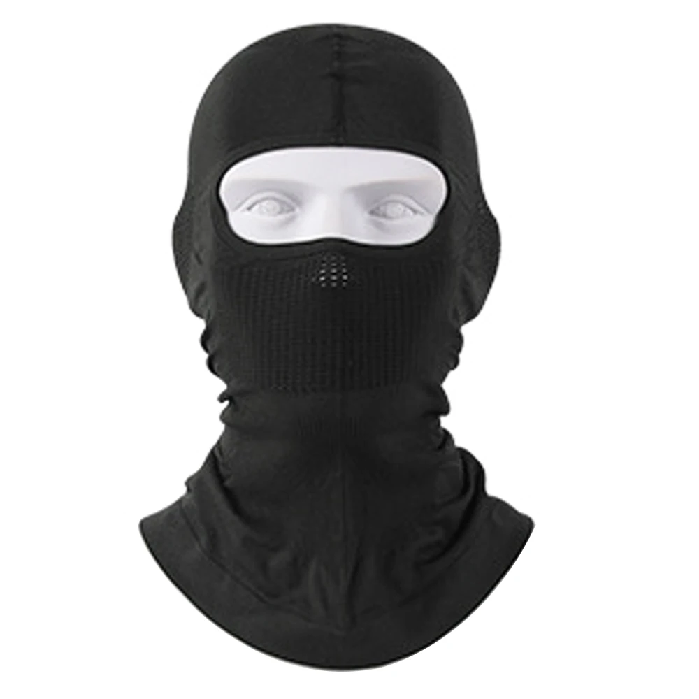 Atmungsaktive Sturmhaube, hohe Elastizität, Motorrad-Vollgesichtsmaske, Fahrrad, Ski, Motorradhelm