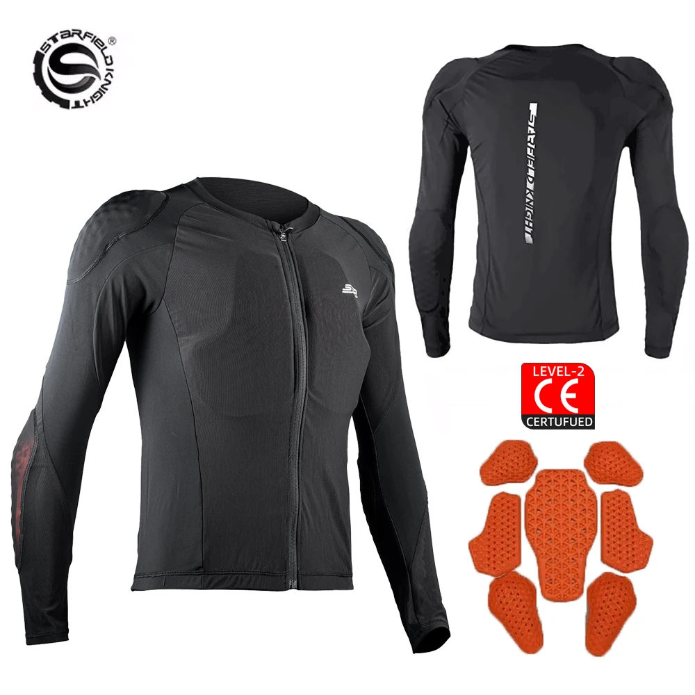 Sommer Motorrad Jacken Ganzkörper Rüstung Schutz Jacke Für Motorrad Racing Leichte Weiche Motocross Kleidung