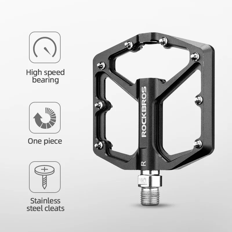 ROCKBROS MTB Radfahren Ultraleicht Pedal Fahrrad Versiegelt DU Lager – Image 3