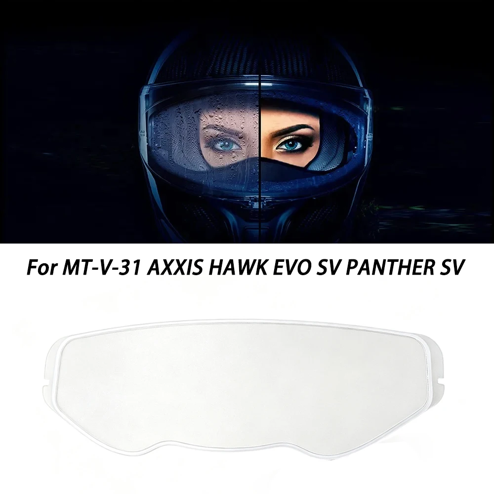 Helmvisier-Antibeschlagfolie Passend für MT-V-31 AXXIS HAWK EVO SV PANTHER SV Linse Antibeschlagfolie