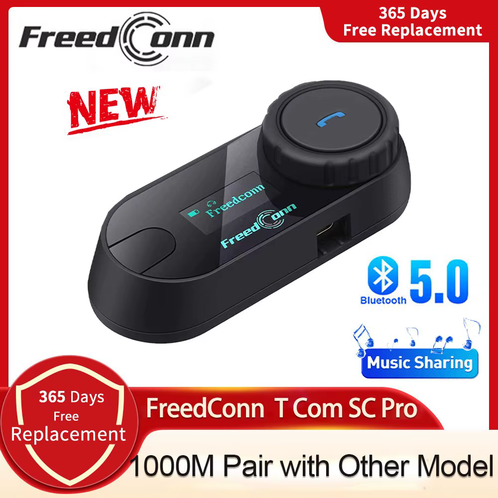 Freed conn t com sc bluetooth motorrad intercom helm headset drahtlose kommunikation inter phone bt 5,0 musik