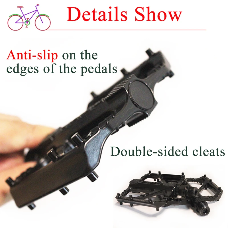 Promend fahrrad pedale rutsch fest du lager mtb pedal ultraleichtes – Image 4