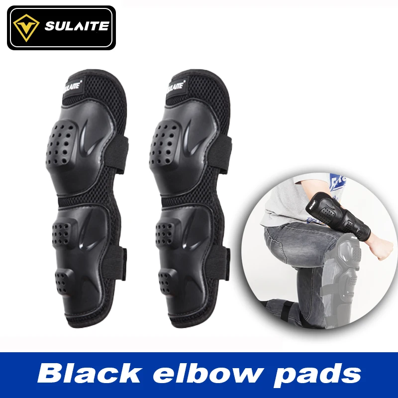 SULAITE Motorrad Knie Pads und Ellenbogen Pads Reiten Schutz Gears Outdoor Sport Motocross Ausrüstung Moto