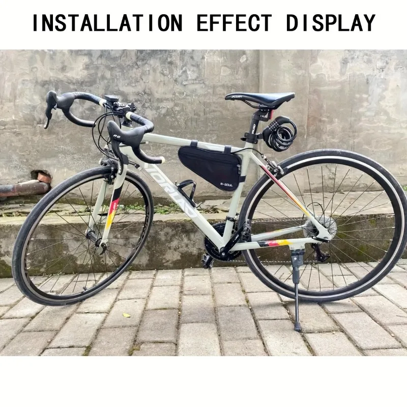 Fahrrad Dreieck Tasche Fahrrad Front Rahmen Lenker Lagerung Tasche – Bild 4