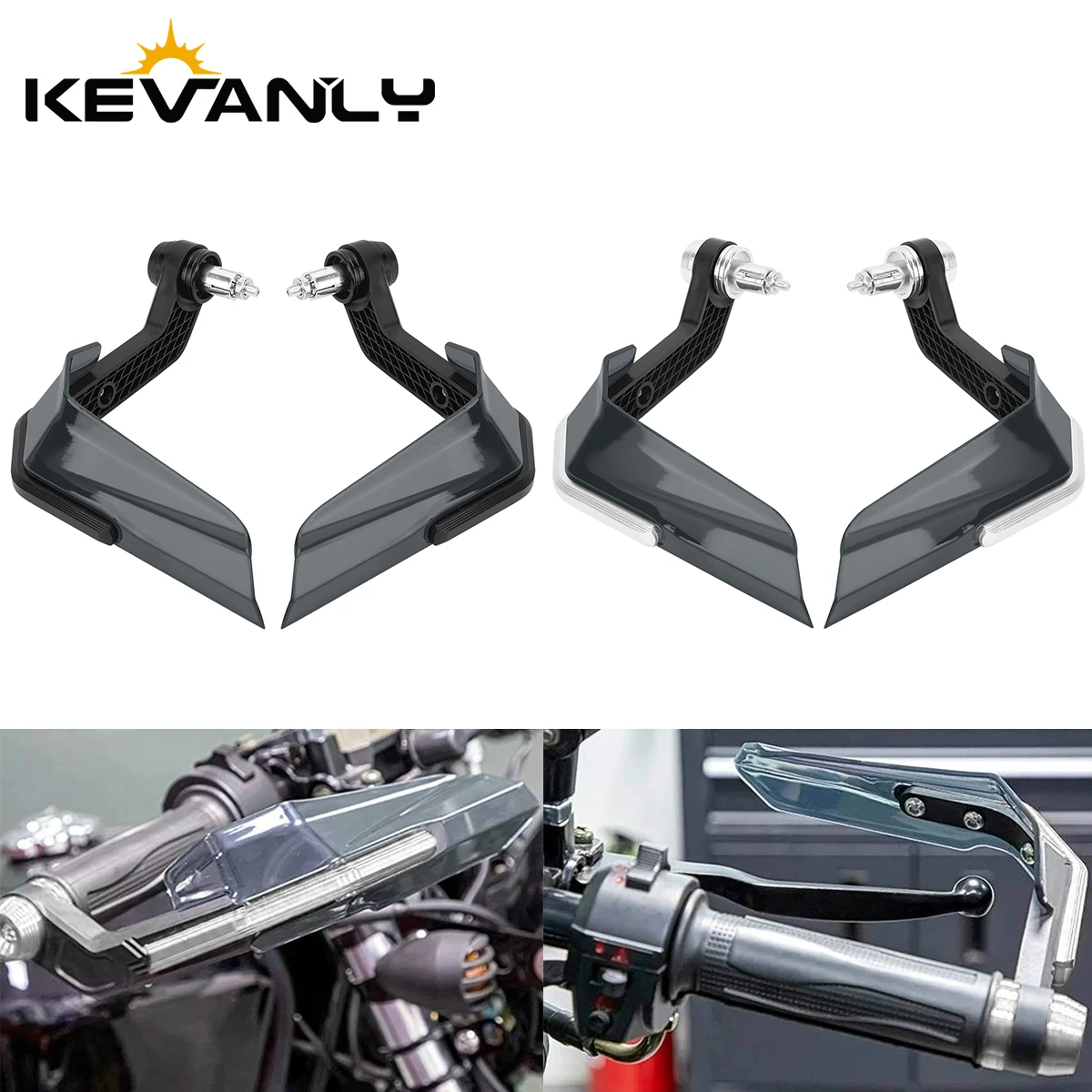 Motorrad Griff Handprotektoren Windschutz Pinsel Bar Dekoration Universal Motocross Grip Schützen Abdeckungen