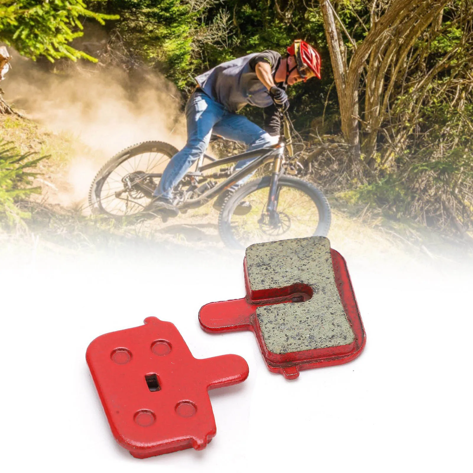 Fahrrad Scheibenbremsbeläge Harz Halbmetall Bremse (8 Stück) – Bild 4
